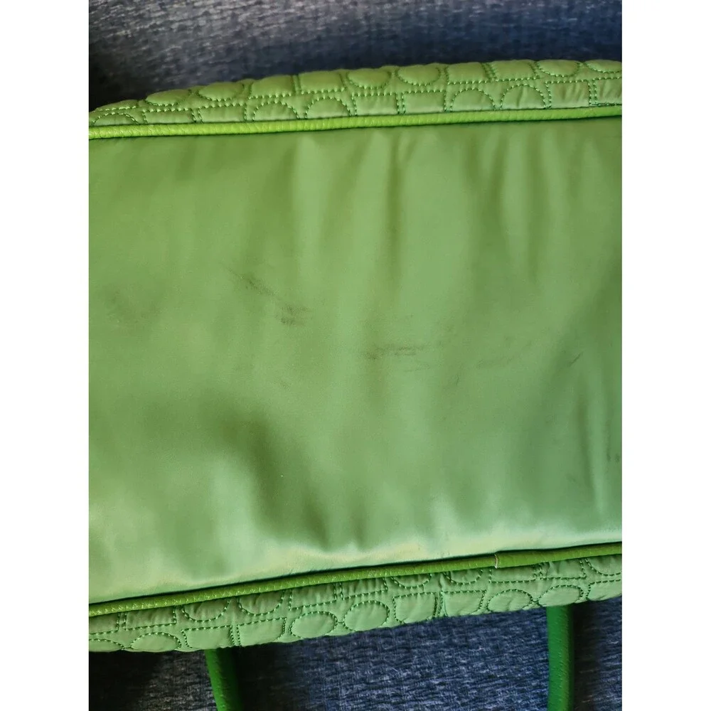 Kate Spade Green Quilted Shoulder Bag
